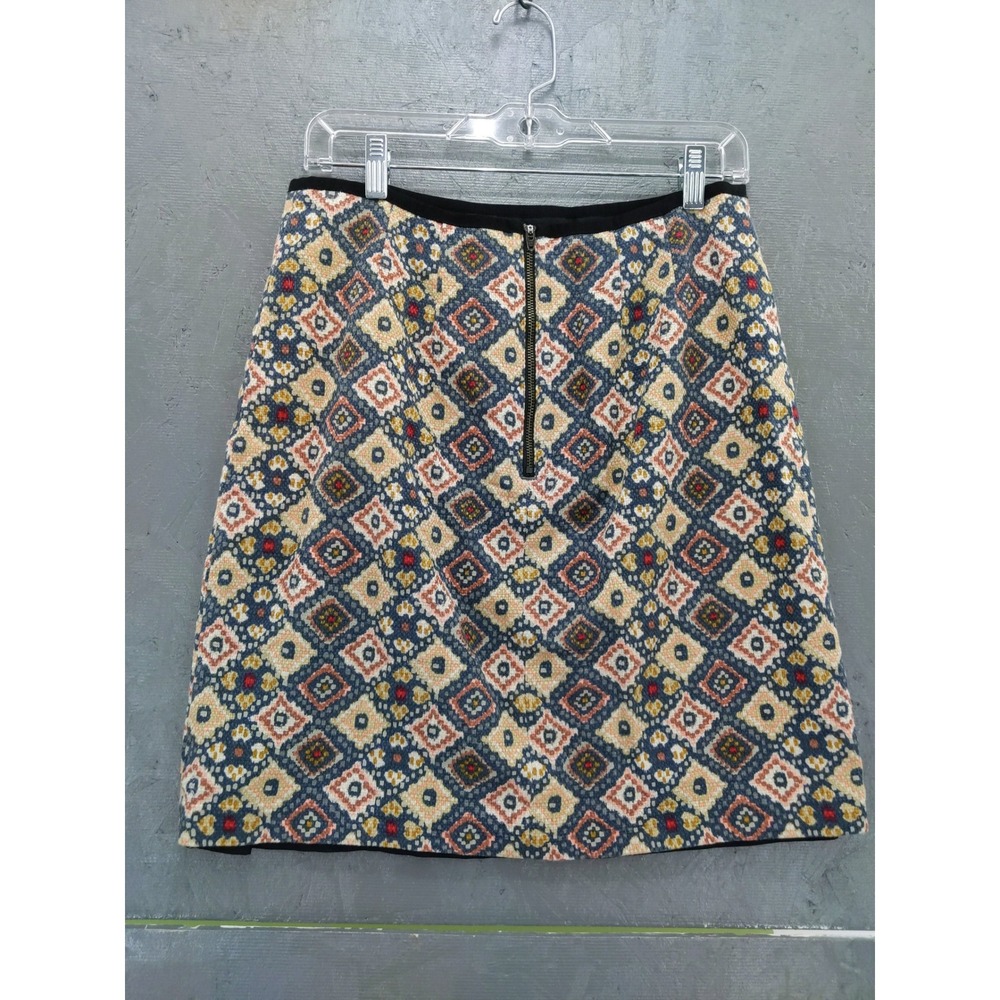 LOFT Geometric Print Women's Size 8T Tall - Picture 6 of 9